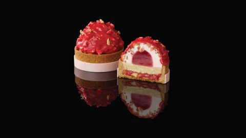 Les Ephémères : la tarte aux pralines de  Benoît Charvet